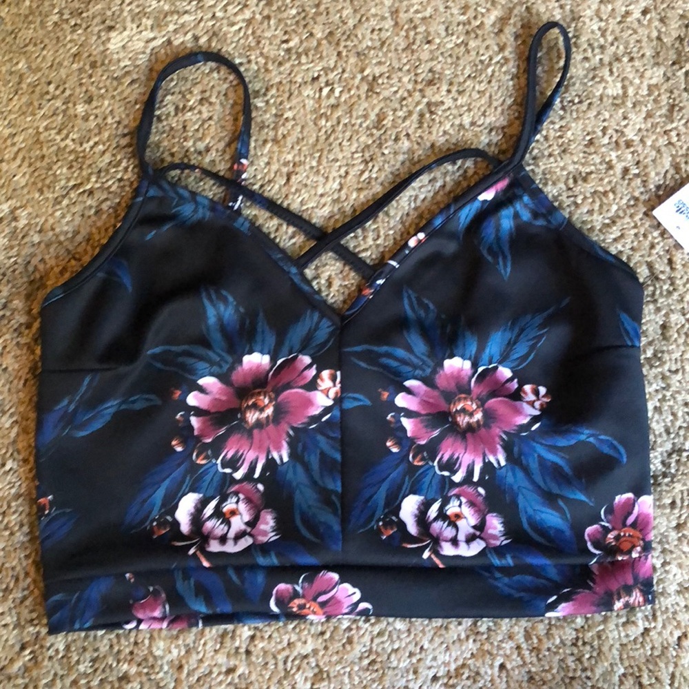 Floral Crop top